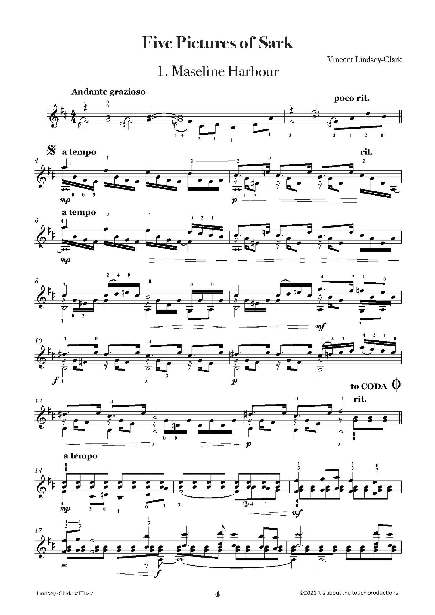 Five Pictures of Sark