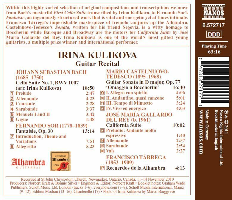 Naxos Laureate Series 2011