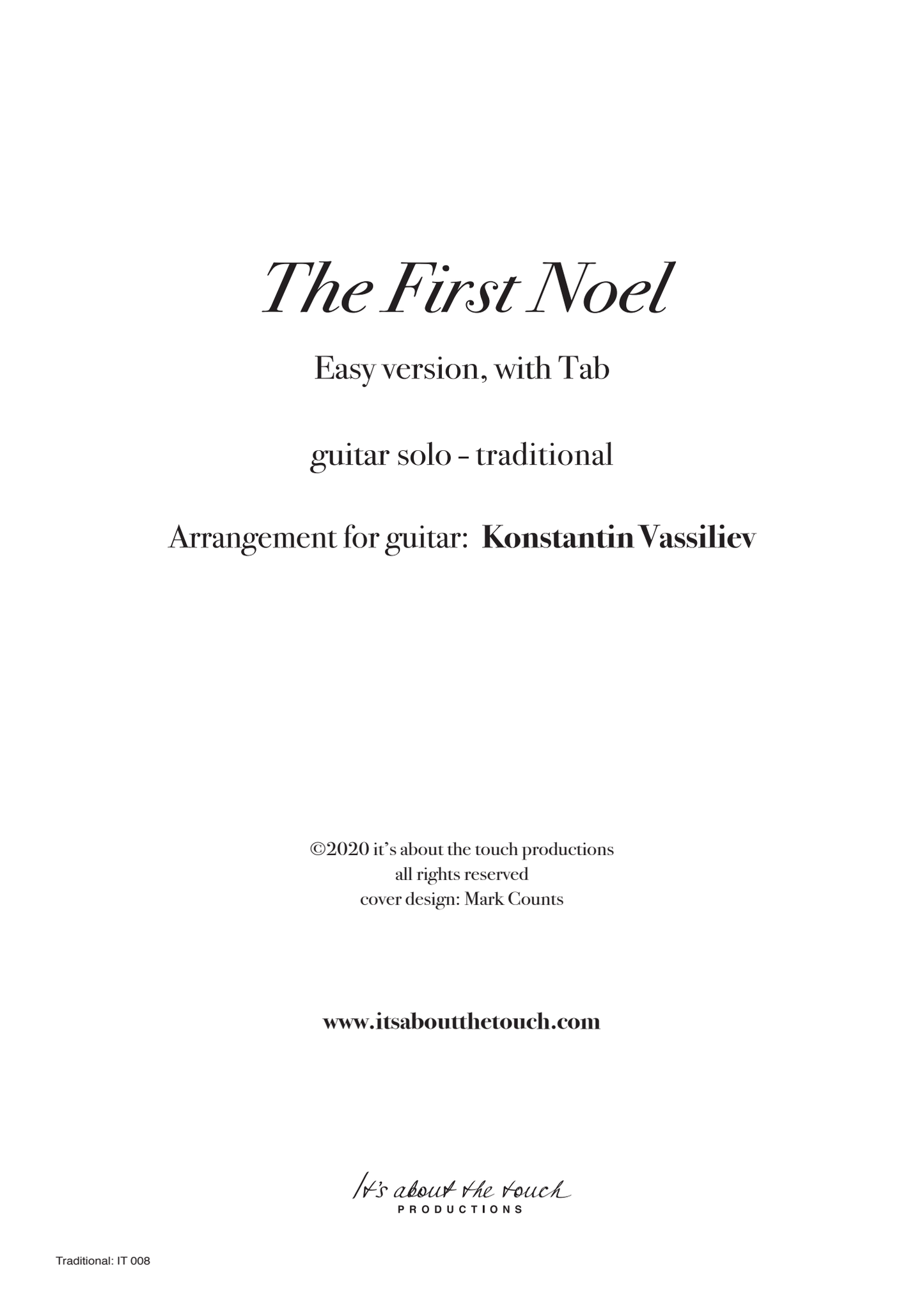 The First Noël (TAB)